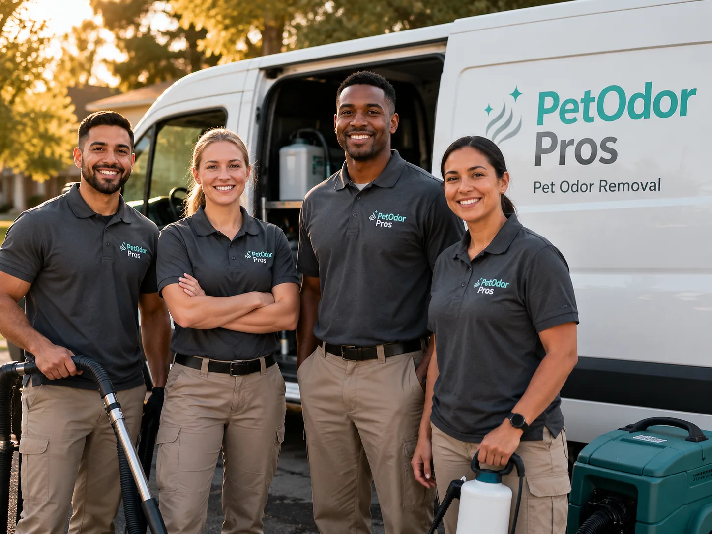 Pet Odor Removal team serving Hye, TX